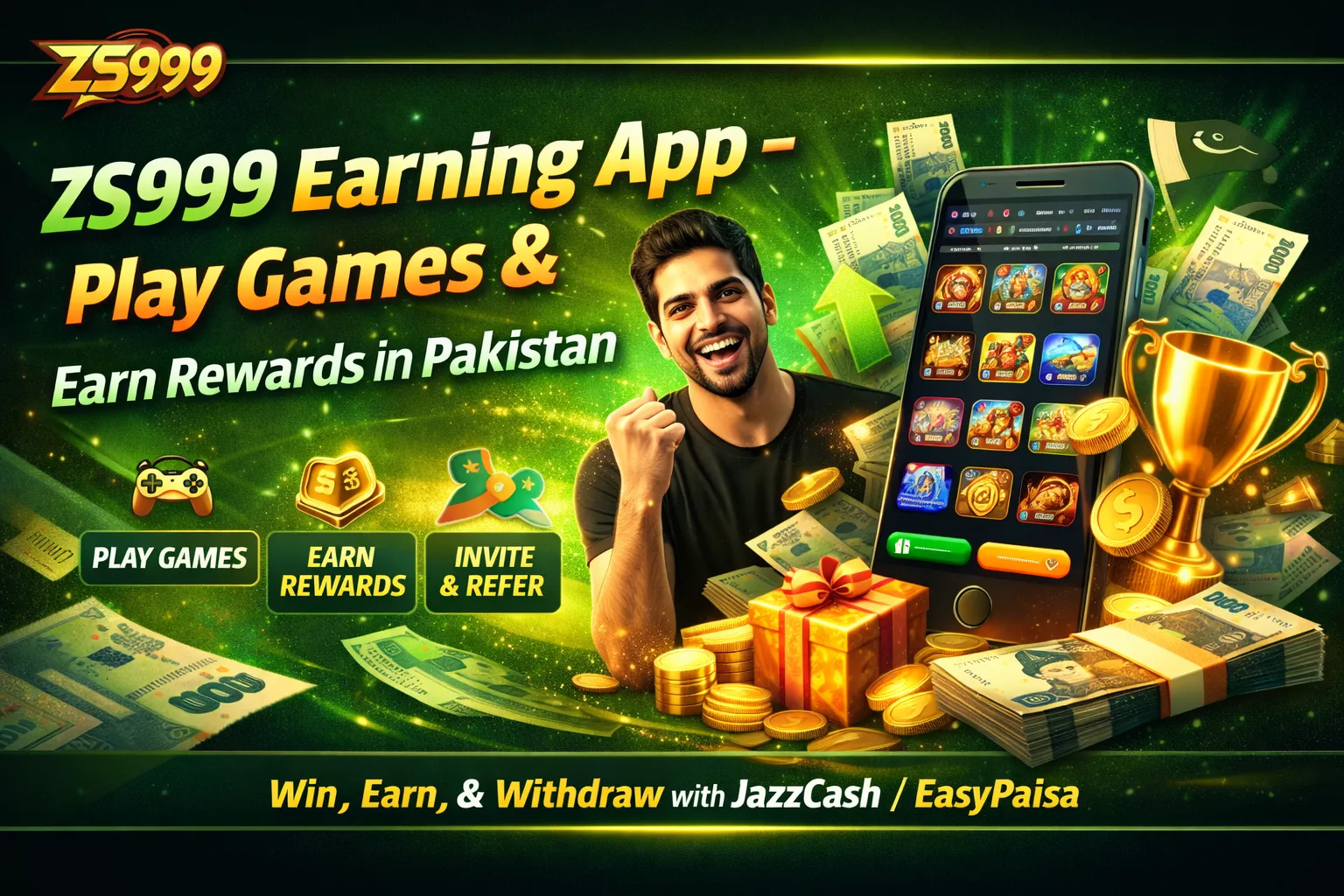 ZS999 Earning App Pakistan