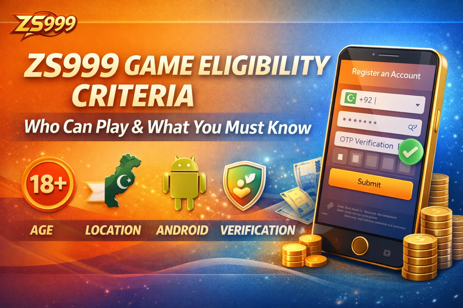 ZS999 Eligibility Criteria