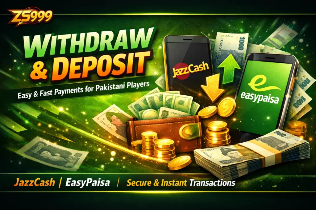 Withdraw and Deposit - ZS999 Withdrawal and Deposit